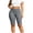 Gray, variant on Capri Leggings for Women Plus Size Elastic Waist Yoga Pants with Split Hem Summer High Waist Workout Pants (XL, Black)