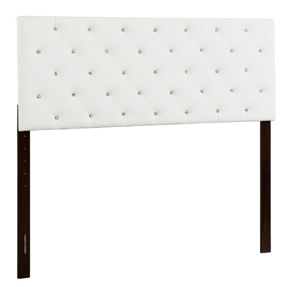 Miekor Furniture Stylish White King-Size Headboard For Comfort 07886