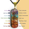 thumbnail image 2 of Collier à 7 Chakras avec Cordon Ajustable - Bijou de Chakra, 2 of 5