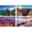 Mountains Beach Landscape, variant on Small Jigsaw Puzzles for Adults Challenging Puzzle Small Puzzles Mini Jigsaw Puzzles for Teens 150 Pieces Micro Tiny Puzzle Waterfall Sunset Landscape Scenery Travel Puzzles 6 x 4 inch 3 Packs