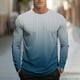 thumbnail image 1 of Blusas y camisas de manga larga y cuello redondo, moda casual para hombre, moda, estampado, deportivas, manga larga, cuello redondo, blusas, camisas, blusa para hombre, poliéster, 1 of 5