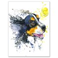 thumbnail image 2 of Design Art - Dog and Yellow Ball Watercolor, 2 of 4