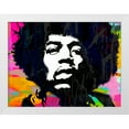 thumbnail image 2 of Stephen Chambers 14x12 White Modern Wood Framed Wall Art Titled - Hendrix, 2 of 6