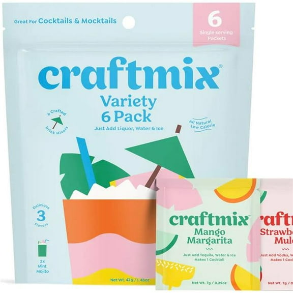 Variety Cocktail Mixers - Pack of 72