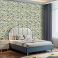 thumbnail image 2 of Peel and Stick Wallpaper Contact Paper Deer Nature Forest Plants Art Deco Flowers Leaves Berries Foliage Self Adhesive and Removable 17.7in x 118in, 2 of 8