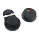 thumbnail image 5 of Pestillo de cerradura de puerta de baño con indicador, cerradura de inodoro, indicador de perno de puerta, hardware Negro, 5 of 9