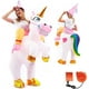 thumbnail image 3 of Disfraz inflable de unicornio (adulto, 150 - 190 cm), ropa bonita, disfraz de fiesta JM, 3 of 5