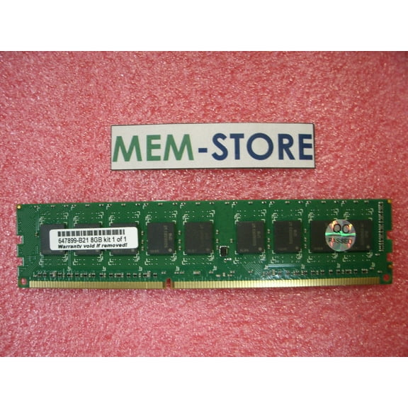 647899-B21 8GB DDR3 PC3-12800 Memory HP ProLiant BL280c G6, BL460c G6, BL490c G6 (3rd Party)