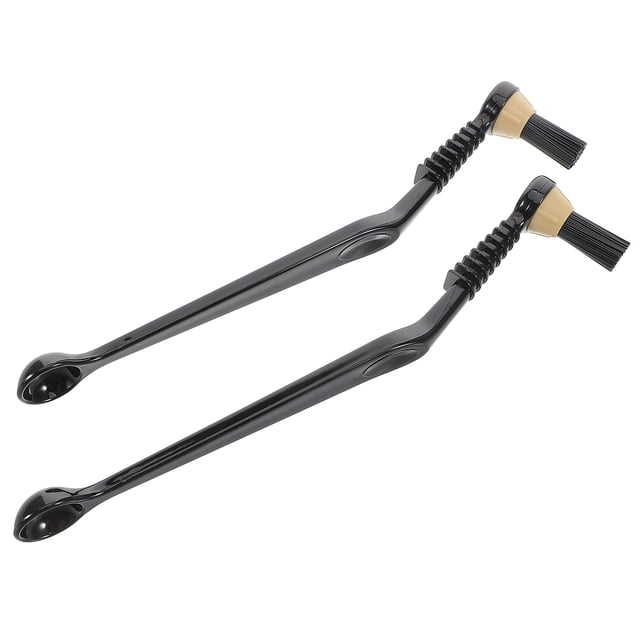 OUNONA Coffee Machine Cleaning Brush 2Pcs Heat Resistant For Cafe Owners And Coffee Grinder 11.4In