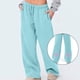 thumbnail image 2 of WILLBEST Pantalones Casuales elegantes de Pierna Ancha con Estampado de Pajarita para Mujer, para Un Ajuste Relajado y Actividades Deportivas. Chica, 2 of 7