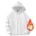 thumbnail image 2 of Wyzesi Fall Sweatshirts for Men Embroidered Male Solid Color Hooded Long Sleeved Pullover Sweatshirt, 2 of 7