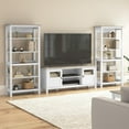 thumbnail image 2 of Mayfield Farmhouse 60W TV Stand with Bookcases - Engineered Wood, 2 of 10