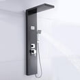thumbnail image 1 of Stainless Steel Bathroom Shower Panel Rain Waterfall Spray with Handshower Kit, 1 of 7