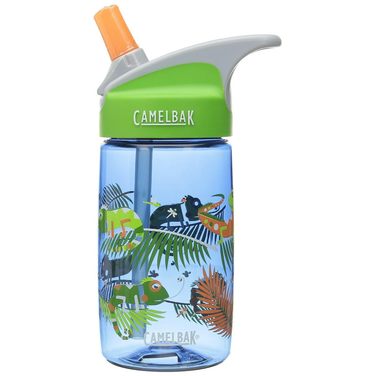 CamelBak Eddy Kids Water Bottle Kids Big Bite Valve - Spill Proof - Water  Bottle for Kids - BPA-Free Water Bottle Jungle Animals 