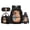 Bookworm Capybara, variant on Kids Backpack Set for Primary, Shark Backpack Set With Lunch Box Pencil Case Boys, 4Pcs 600D Polyester Casual Daypack for Ages 8-15, Back to School Gifts