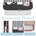 thumbnail image 7 of BAGSMART Laptop Sleeve Case for 13"-13.3" Notebook, Protective Soft Padded Zipper Cover Carrying Computer Bag with Pocket, Compatible with MacBook Air Pro Retina 14" Pro/Max, Black Stripes, 7 of 7