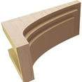 thumbnail image 6 of 9"W x 18"D x 9"H Wide Rockford Rough Cedar Woodgrain TimberThane Corbel, Primed Tan, 6 of 6