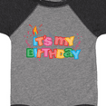 thumbnail image 4 of Inktastic It's My Birthday Letters Boys or Girls Baby Bodysuit, 4 of 5