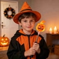 thumbnail image 3 of Halloween Light up Toys, Hand Held Pumpkin Ghost Light Up, Pumpkin Ghost Shape LED Wands, Spooky Ghost Flashing Wand for Halloween Party Trick Or Treat Cosplay Supplies, Goody Bag Fillers, 3 of 5