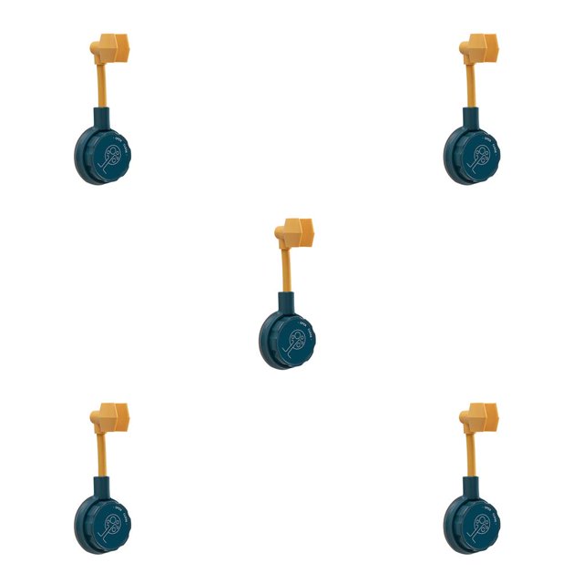 Naiovety 1/3X Ventosa Soporte para cabezal de ducha Baño Soporte para cabezal de ducha Desmontable Universal Type5 NO5