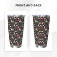 thumbnail image 3 of Salouo Christmas Holiday Bowling Print 20oz Tumbler with Lid,Stainless Steel Vacuum Insulated Tumbler Durable Insulated Coffee Mug Thermal Cup with Splash Proof Sliding Lid-Without Straw, 3 of 8