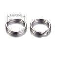 thumbnail image 3 of Tarnish Resistant 304 Stainless Steel Split Rings Double Loops Jump Rings Stainless Steel Color 10x1.5mm Inner Diameter: 8mm, 3 of 3
