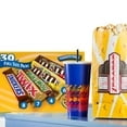 Mars Chocolate Bars Variety Pack – Full-Size (30 Pack)- With Olive White Bowl By OMA