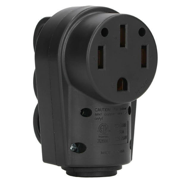 RV Female Receptacle,RV Female Plug 50 RV Replacement Female Plug RV