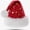 Style 1, variant on Plush Christmas Hat Hot Stamping Star Snowflake Pattern Plush Hats Xmas Decoration Hat New Year Decoration Holiday Party Supplies