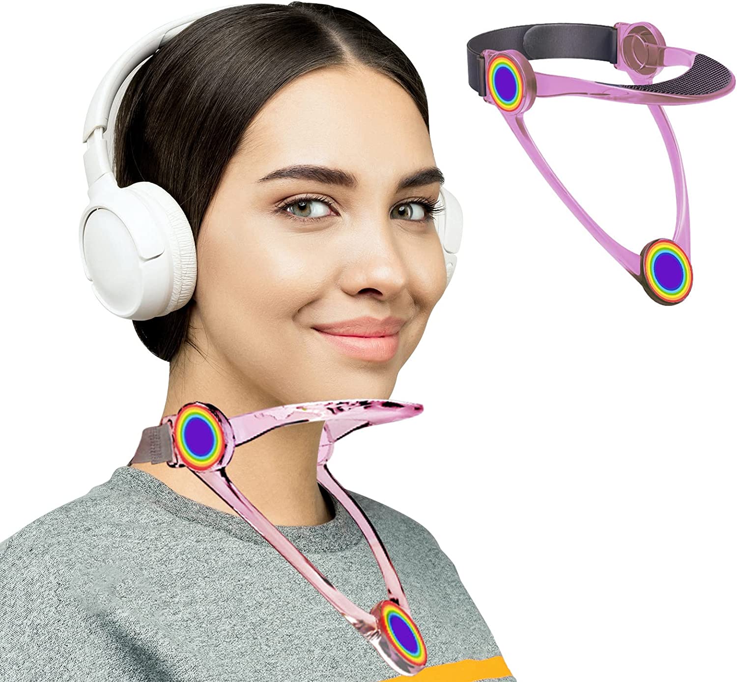 Neck Stretcher. Cervical Collar and Adjustable Neck Support Brace