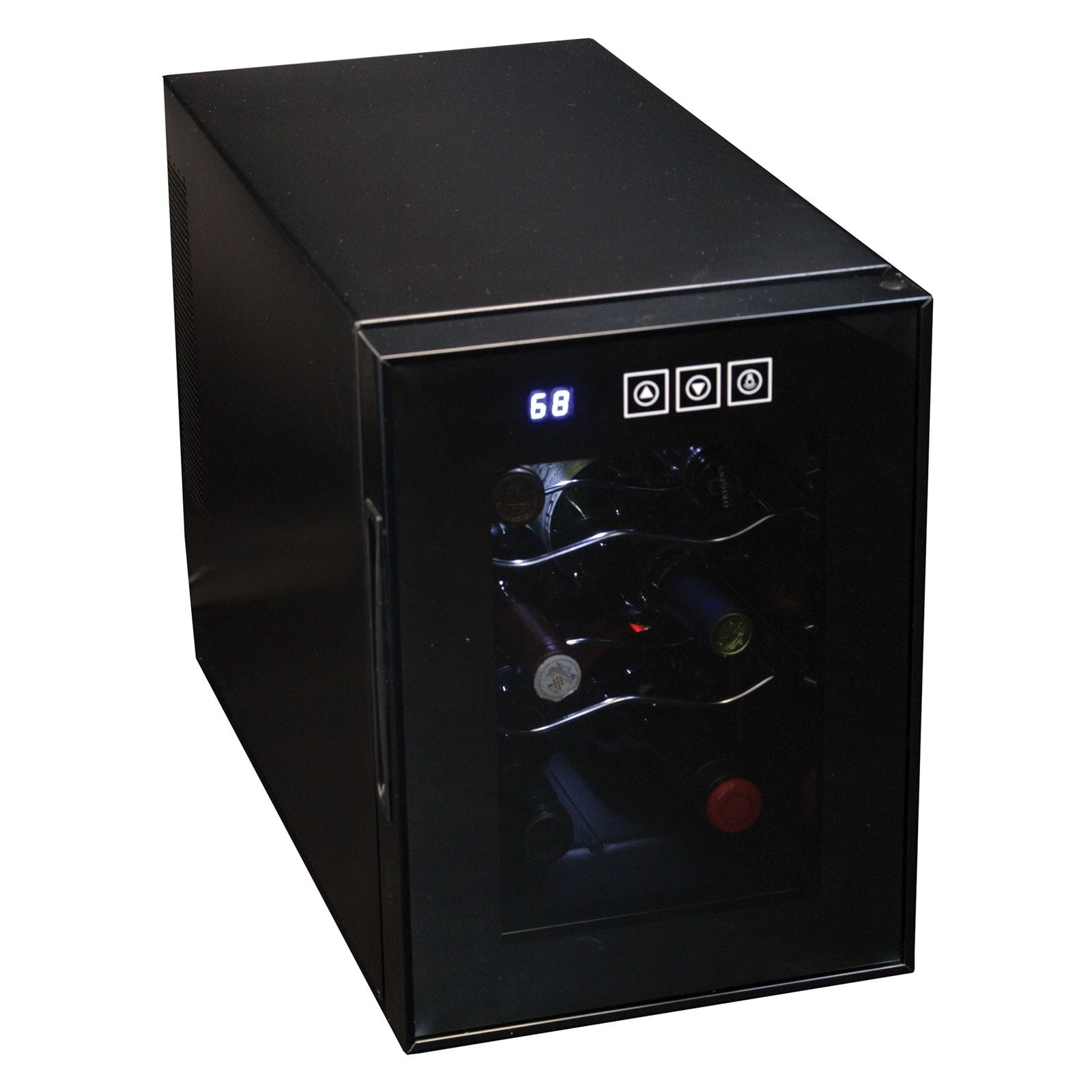 Koolatron 6 Bottle Thermoelectric Wine Cooler with Digital Temperature