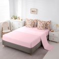thumbnail image 3 of Manfei Kawaii Capybara 7-Piece Twin Bedding,Pretty Letter A Bedding Comforter Set,Pink,Pink Reversible, 3 of 7