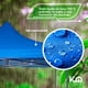 thumbnail image 3 of Toldo Plegable Carpa Impermeable 2x2 M con Bolsa Transportadora azul KingsHouse 300306, 3 of 7