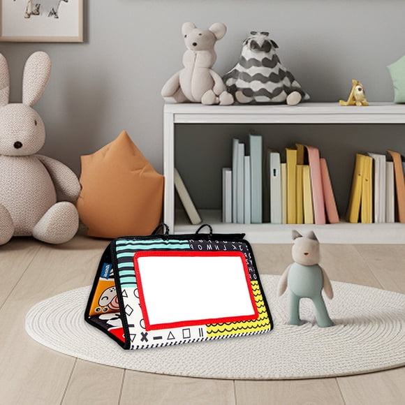 Cyber&Monday Deals Iumwxz Tail Cloth Book Baby Can't Tear It Can Be Hung Up Can Chew On Cloth Book Baby Early Education Puzzle Three Dimensional Cloth Book Toy Merry Deals! Thanksgiving Day