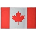 thumbnail image 2 of Canada 12x18 Flag Inch Embroidered Sewn Canadian Nylon Flag Boat Banner Grommets, 2 of 6