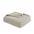 thumbnail image 2 of Dream Soft Blanket Full Queen Taupe 100 Polyester Feathersoft 90x90 Inch All Seasons Comfort Machine Washable OEKO TEX Certified, 2 of 5