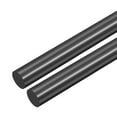 thumbnail image 3 of 2pcs Plastic Round Rod 3/4" Dia 20" Length Black (POM) Polyoxymethylene Rods Engineering Plastic Round Bars(18mm), 3 of 5