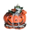 thumbnail image 1 of Birdeem Hallowen Pumpkin Backflow Incense Censer Backflow Support Incense Ceramic Incense Censer Zen Romantic of the Home, 1 of 8