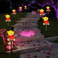 thumbnail image 6 of kkbbma under $5 Heart Solar Lights, LED Valentines Day Solar Lights, 5 in 1 Multicolor Heart Garden Stake Lights, Outdoor Waterproof Yard Pathway Decoration, Automatic Solar Powered Romantic Lights, 6 of 7