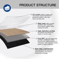 thumbnail image 6 of 48"x7.2" SPC Composite Flooring; 10 Planks/Box (23.9 sq. ft/Box); 6mm Thick with 1mm IXPE Backing; 20 mil Wear Layer; Ultra-Quiet and Slip-Resistant, 6 of 9