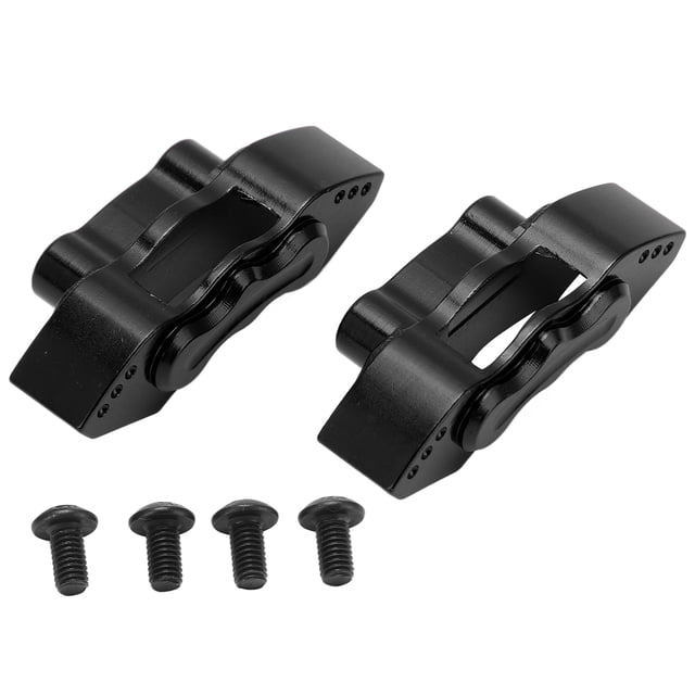 1/6 Brake Disc Caliper, Stable Performance Lightweight 1/6 Front Rear Brake Disc Calipers Wear Resistant For RC Car Black,Silver,Red