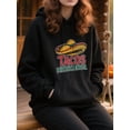 thumbnail image 3 of Everyday Taco Fun Hoodie for Men and Women, Unisex Pullover Hooded Sweatshirt, Comfortable Cotton Poly Blend, Casual Streetwear Outfit, 3 of 5