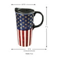 thumbnail image 2 of Cypress Home Liberty Ceramic Latte Travel Cup 17 oz, 2 of 9