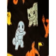 thumbnail image 2 of Pokemon Pikachu and Starters 4-Piece youth Pajama Set-Size 4, 2 of 2