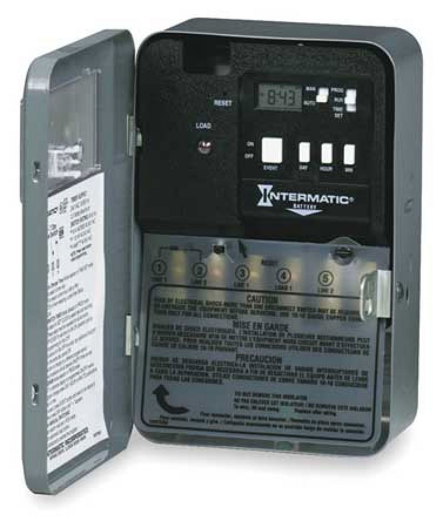 Intermatic Time Switch For Water Heaters On/Off 240 V