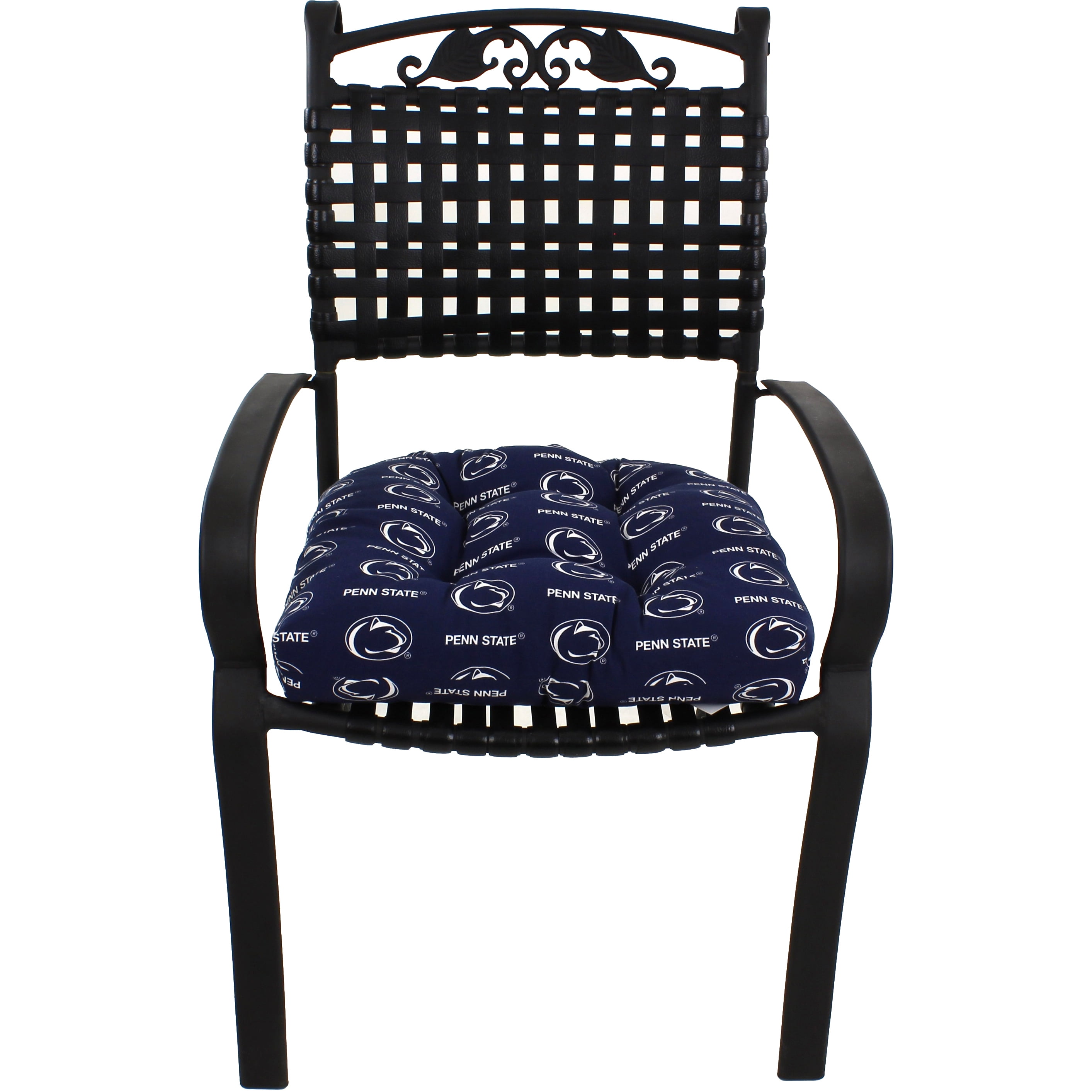 College Covers Penn State Nittany Lions Patio Seat D Cushion 20" x 20", 2 Tie Backs