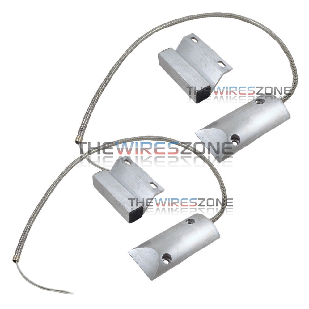 2 Pack Overhead Door Floor Garage Shutter Contact Sensor Security