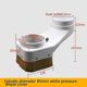 thumbnail image 2 of 85mm Engraving Machine Spindle Brush Dustproof Brush Vacuum Cleaner Dustcollector Cnc Router Engrav, 2 of 5
