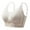 Beige5, variant on Lmnyox Women's Comfort Wireless Bras Push Up Lace Bra Full Coverage Everyday Bralettes No Underwire Bra