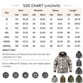 thumbnail image 2 of Hsovts Men’s Camouflage Soft Shell Tactical Jacket Hooded Fleece Lined Waterproof Windbreaker Winter Fall Mens Jackets For Outdoor Green XXL, 2 of 3